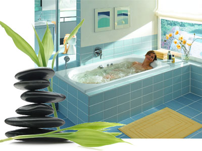 Ванная комната по фэн-шуй.