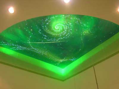 Натяжной потолок Звездное небо.